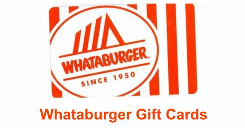 Whataburger Gift Cards